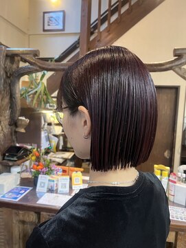 カルナヘアー(carna hair) ヘイリーボブ、切りっぱなしボブ、タッセルボブ