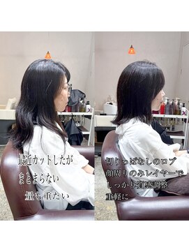 ヘアメイク バースデイ(Hair make Birth Day) 大人女子のロブヘアー