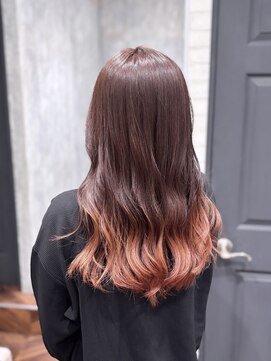 ジーナ 博多(Zina) 【博多】オレンジグラデーション＊詩乃