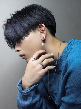 エルマーク 大宮(L-MARK) センターパート/ニュアンスパーマ/カルマパーマ/men's