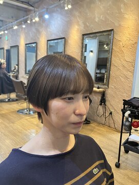 ディアス(DIAS) 大人女性おすすめ◎丸みショート×ナチュラルブラウン