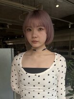 キルトプラスリム(Qilt+LIM)&nbsp;ミニボブ×儚いピンク