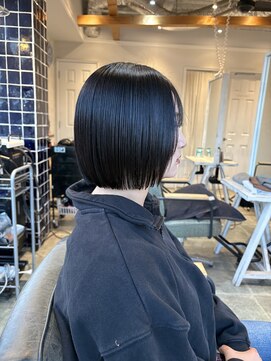 サボ 草薙店(SABO) イメチェン/ピンクベージュ/アンブレラカラー/前髪/草薙