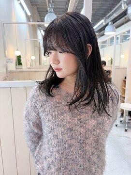シダ(sida) ブリーチなしでつくる「ラベンダーグレージュ」