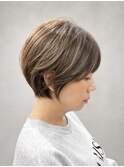30代40代50代上品ハンサムショート