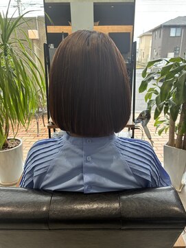 コティ(Kotii) 【美髪縮毛矯正】重めのボブスタイル♪