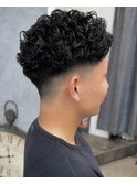 プードルパーマニュアンスパーマ
