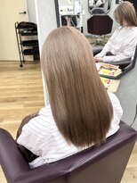キセイ イオンモール新利府北館店(KISEI) 可愛いブリーチカラー人気色ミルクティーベージュ♪10代20代