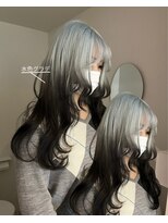 イェッカ パビル(YECCA pabil)&nbsp;水色からグラデカラー