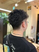 インパークス 椎名町店(INPARKS)&nbsp;ツーブロック刈り上げ無造作ツイストスパイラル［椎名町店］