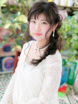 カバーヘア イヴ 戸頭店(COVER HAIR EVE)&nbsp;*EVE戸頭*小顔フェミニン♪外国人風ヘアアレンジa