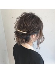 ヘアセット/ヘアアレンジ/アップスタイル/着物/成人式/卒業式