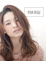 ヘアアンドライフ エジェリデイズ(hair&life egerie days)&nbsp;リラックス×ロング ピンクベージュ