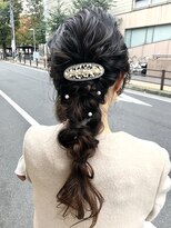 デコヘアー キートス(DECO HAIR kiitos)&nbsp;編みおろしのお呼ばれアレンジ