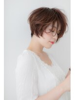 カバーヘア ブリス 戸田公園西口店(COVER HAIR bliss)&nbsp;個性的無造作カールマニッシュショートZ戸田公園20代30代40代