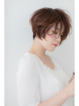 カバーヘア ブリス 戸田公園西口店(COVER HAIR bliss) 個性的無造作カールマニッシュショートZ戸田公園20代30代40代