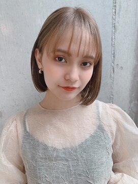 ダヴィン 中目黒(DaVin) 【DaVin中目黒】グラボブ　ミニボブ　カーキベージュ