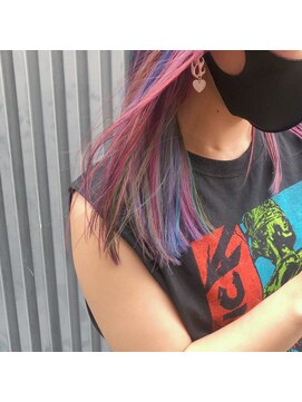 ボックスミコ(Box mico.) おしゃれなセクションオーロラカラーで個性的に★