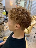 ティエル(Tiele) クリクリハイトーンパーマ(ブリーチなし)