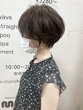 モリオ フロム ロンドン サッポロファクトリー店(morio FROM LONDON) 【morio】札幌ショート　大人かわいい丸みショート