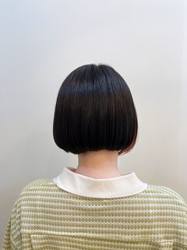 セブンルックス モカ 宇都宮鶴田店(7LOOKS mocha) オレンジとミニボブ