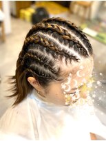 ヘアーサロン ポラリス(POLARIS)&nbsp;コーンロウ