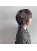 #ウルフレイヤー×裾カラーバイオレット