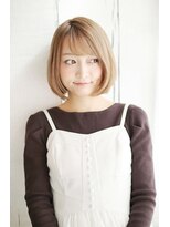 ダブルスタンダードプラスエヌ(W-STANDARD+n)&nbsp;20代30代40代　ハイトーン艶々ボブ【松山】#703