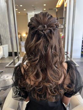 レイン(RAIN) 大人気ハーフアップ