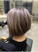 白髪ぼかし/40代50代60代/姪浜