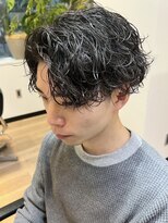 グッドタイムエフティフィフス 横浜西口(GoodTimes ft.fifth)&nbsp;無造作スパイラルパーマメンズマッシュ横浜シャドウパーマ30代