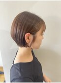《緑橋/城東区/女性サロン》丸みショート