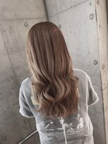 リビンバイアフロート(Livin by afloat)&nbsp;ブリーチなし　Ｗカラー　ミルクティーベージュ　おおたかの森