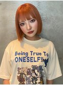 切りっぱボブ