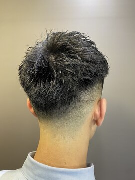 ヒロギンザバーバーショップ 新宿店(HIRO GINZA BARBER SHOP) スパイキーショート