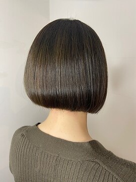 ヘアリゾート粋 新宿三丁目本店 ショートボブ/ナチュラルストレート