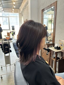 ヘアメイク デザート(HAIR MAKE DESART) 木村法子【イヤリングカラー×ピンク】