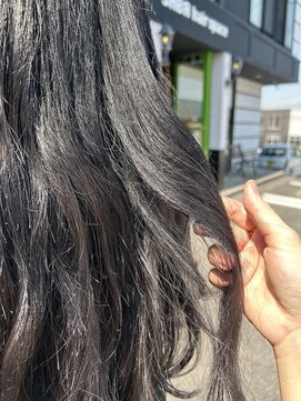 サバ ヘアー スペース(SABA hair space) グレージュカラー