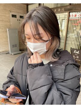 レブ 三条河原町(Reb,) インナーカラーベージュ