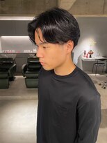 リール(rire)&nbsp;rireニュアンスパーマカルマパーマベリーショートダークアッシュ