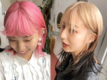 fin,【ブリーチ&ブリーチパーマ特化/ハイトーン/ダブルカラー】