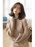 こなれミディ20代/30代/40代/韓国レイヤー小顔/姫カットレイヤー