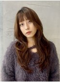 グラマラスロング/韓国風/ヨシンモリ/巻髪/リラクシーロング