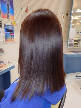 ヘアープレイスクリアライン 栄町店(hair place CLEAR LINE) 【質感再生ストレート】髪質改善/トステア/シルク架橋/メテオ