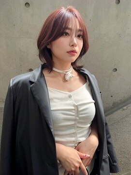 ノイズ エコル(Hair&Make NOISM ekolu ) 大人可愛い20代30代40代小顔ウルフレイヤーボブ丸み韓国ロング