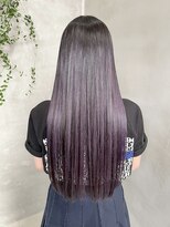 パープル　デザイン　カラー　ダブル　インナー　アンブレラ