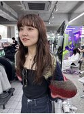 ゆるロングウェーブパーマスパイラルパーマ