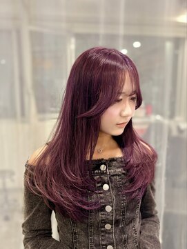 カラ 京都河原町(Kala) ラベンダー/ブリーチ/レイヤー