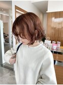 癖毛風パーマ