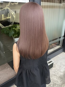 エルプラス(L plus) プレミアム改善カラー/ピンクベージュ/ブリーチカラー